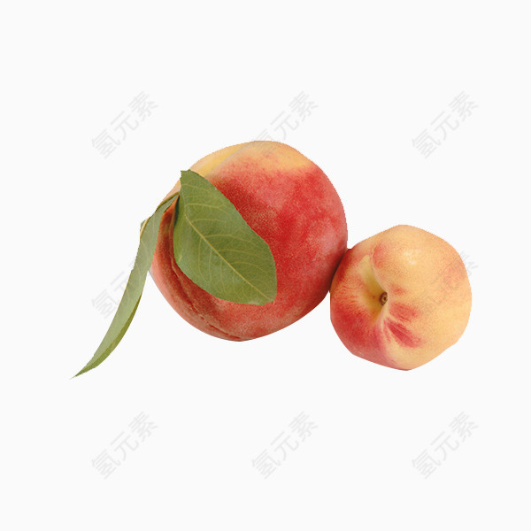 两个红桃子
