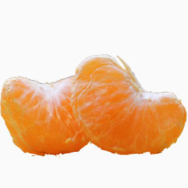 两瓣橘子