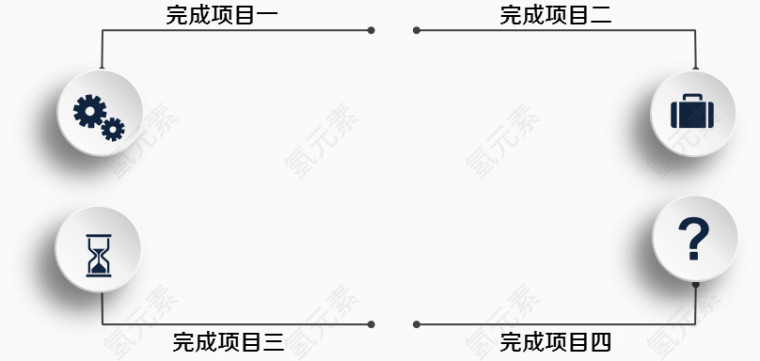 白色分支图