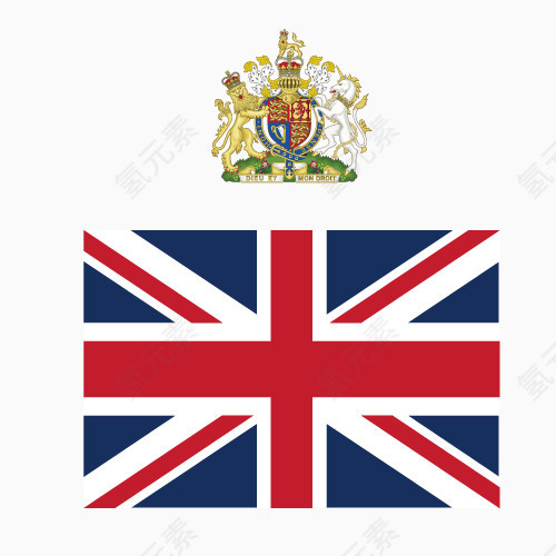 矢量英国国徽