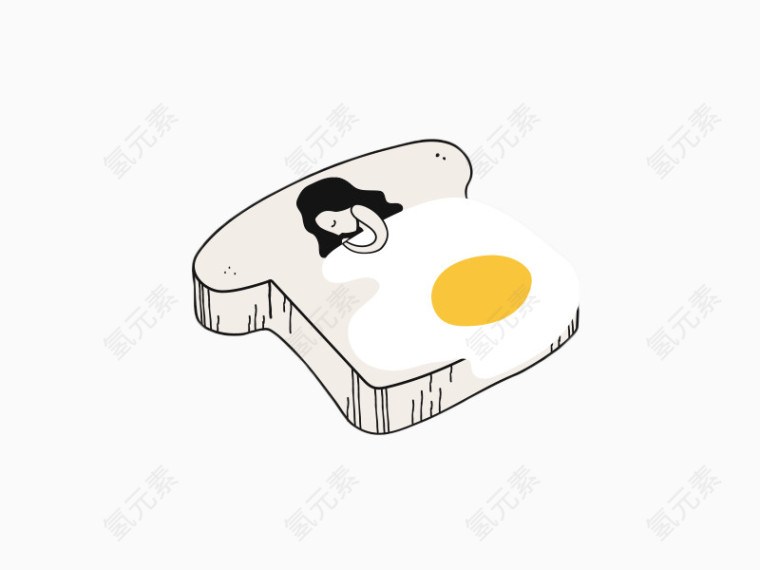 鸡蛋面包床