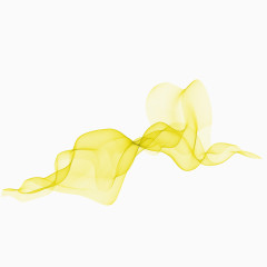 精美黄色丝巾