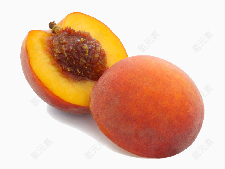 桃子水果素材