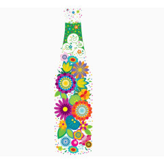 花卉水瓶