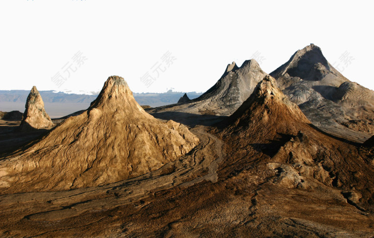 死火山