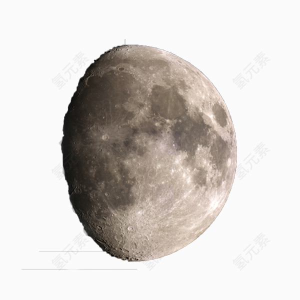月球表面图案