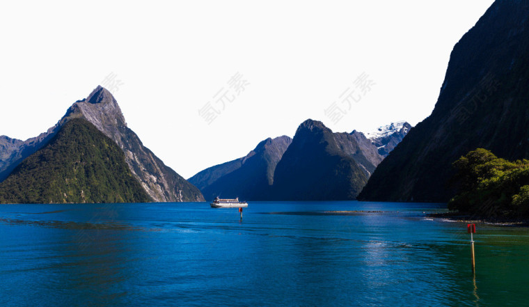 新西兰米尔福德峡湾风景区