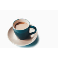 深蓝欧式餐饮咖啡杯