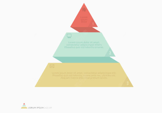 商务风的金字塔下载
