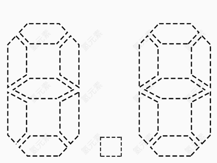 线条8.8字体