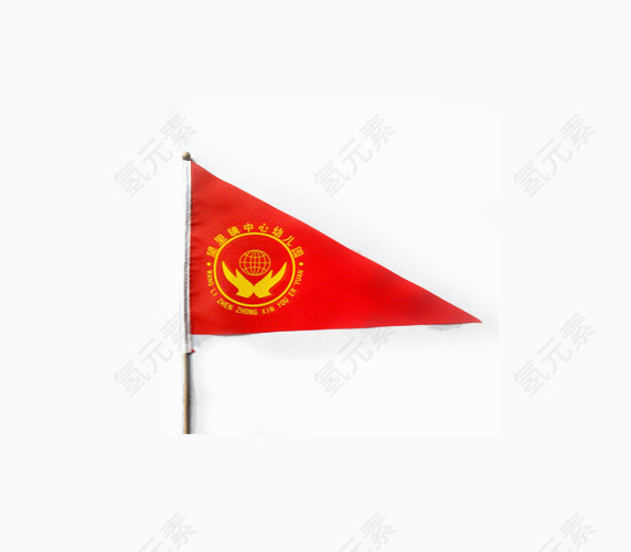 红色导游旗