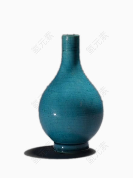 大英博物馆藏的清康熙孔雀蓝釉瓷