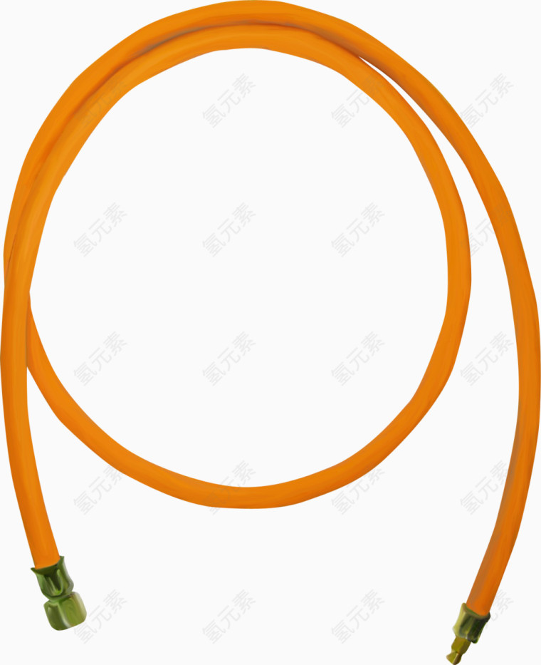 橙色电线