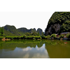 龙宫景区漩塘风景