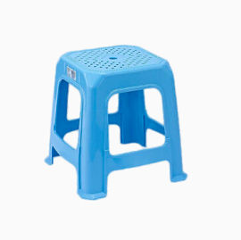 蓝色塑料板凳