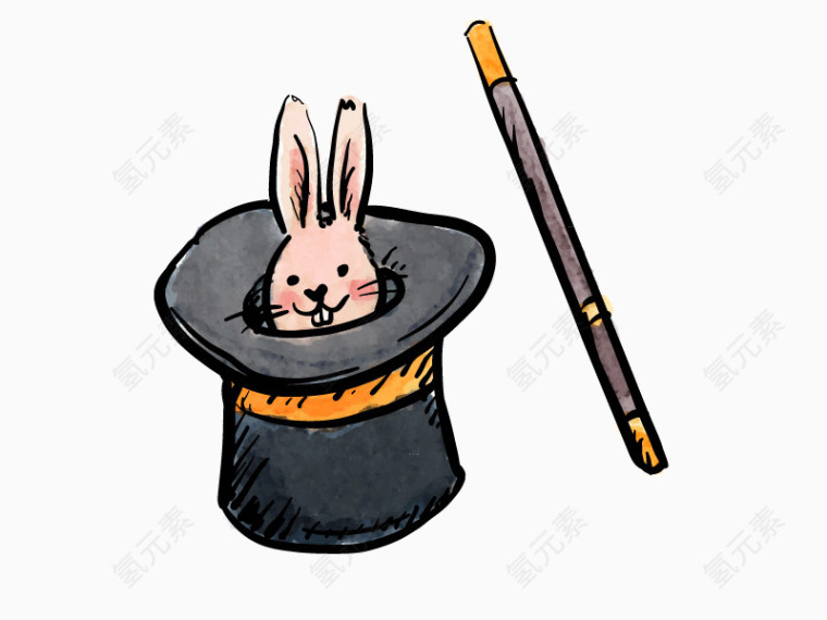 兔子帽子魔术