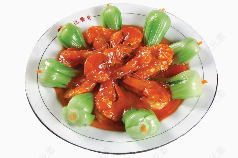 龙虾青菜