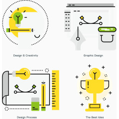 矢量创意图标