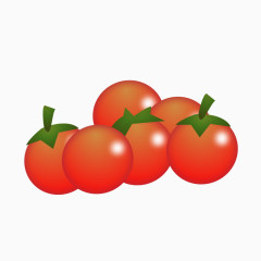 番茄西红柿图案