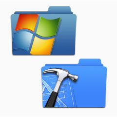 Windows蓝色文件夹系列