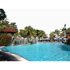 巴厘岛蓝梦岛泳池