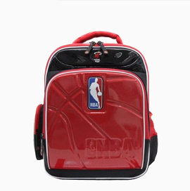 NBA红色书包