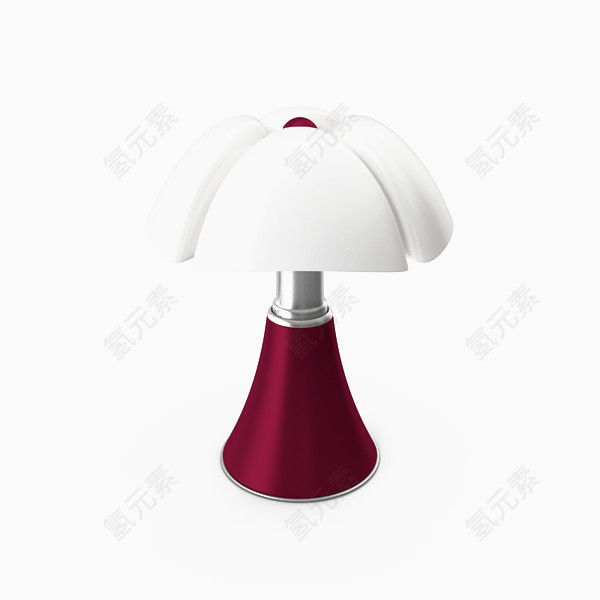 红色蘑菇台灯