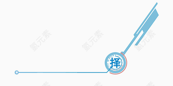 蓝色科技科幻商务素材