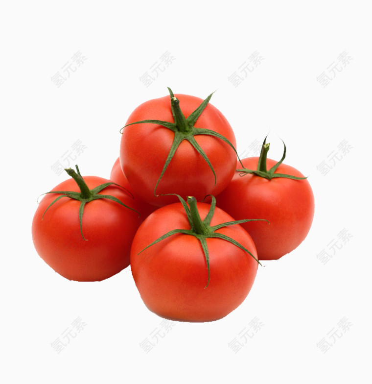 一堆西红柿
