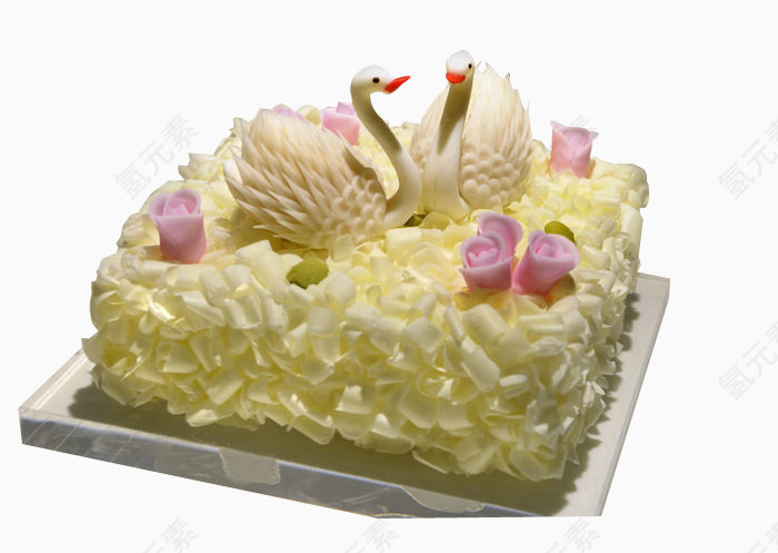 白天鹅蛋糕