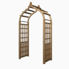 木质简易拱门