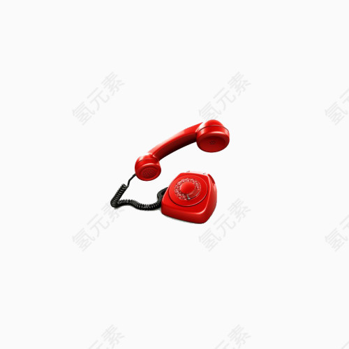 电话 家用  生活 红色