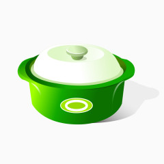 绿色炖锅素材