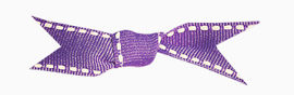 紫色领结