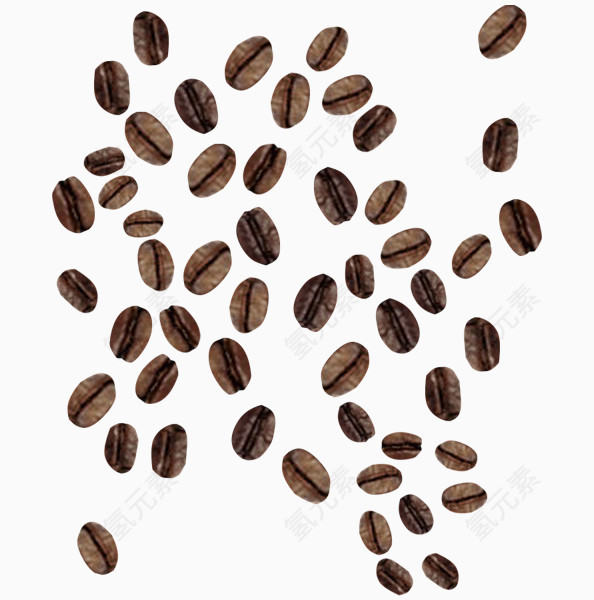 咖啡豆装饰图案
