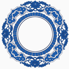 青花瓷圆环