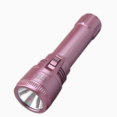 粉红色手电筒