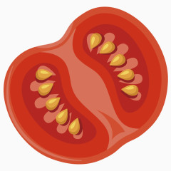 矢量果实番茄