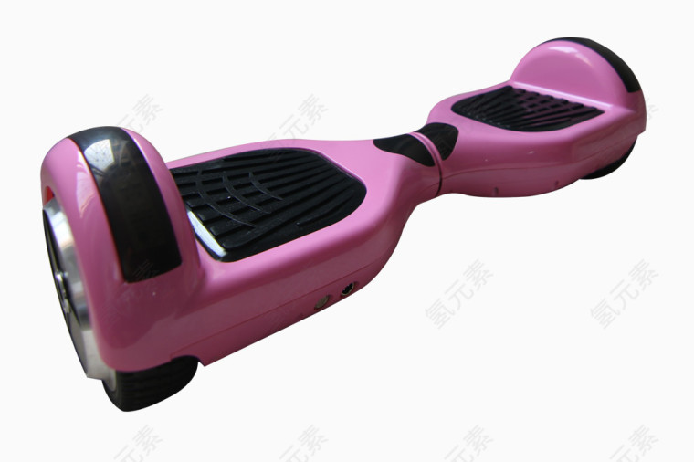 粉色平衡车