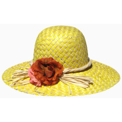 花朵装饰帽子