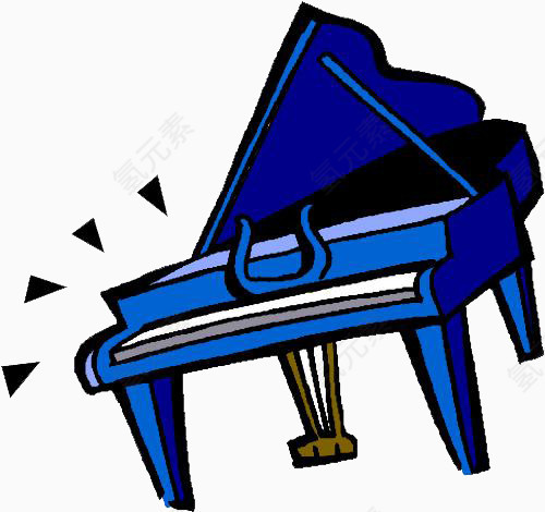 蓝色钢琴