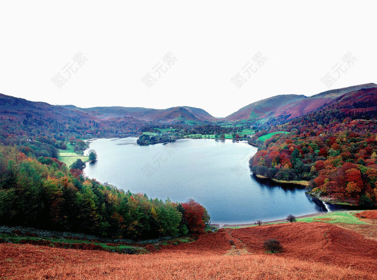 英格兰湖区风景图