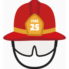 卡通消防帽