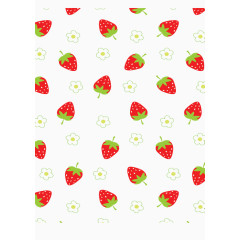 草莓朵朵背景图片素材