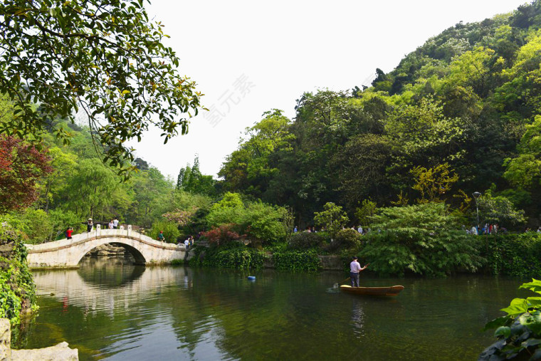 贵州黔灵山风景摄影图片