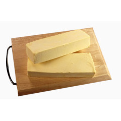 砧板上的奶酪块