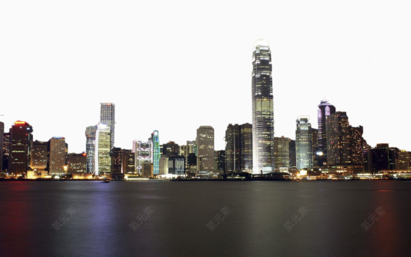 香港海边夜景下载