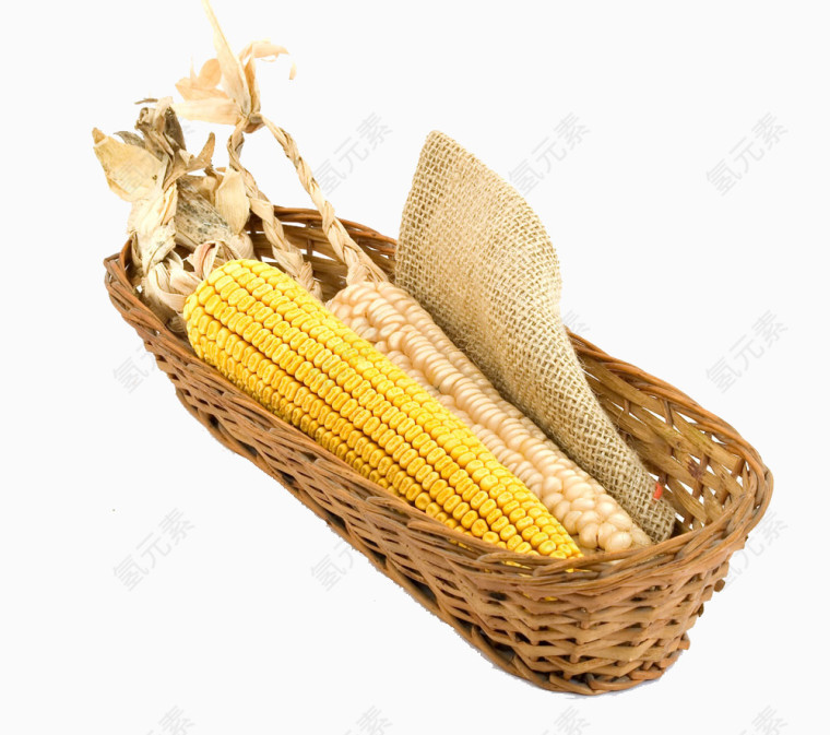 篮子里的玉米