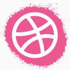 颜色Dribbble媒体集社会喷雾喷色