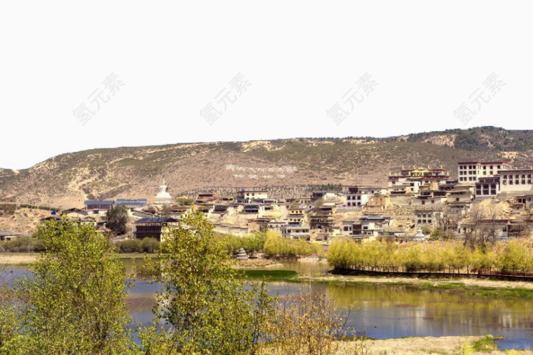 云南松赞林寺风景